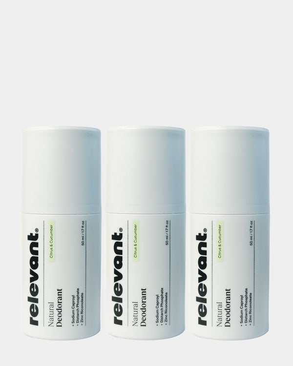 Natural Deodorant (3-pack)