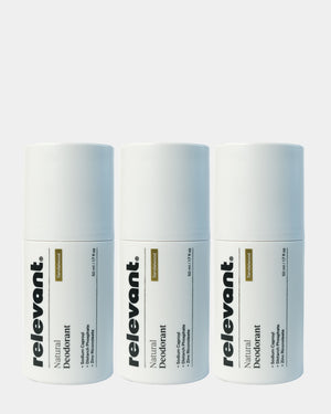 Natural Deodorant (3-pack)